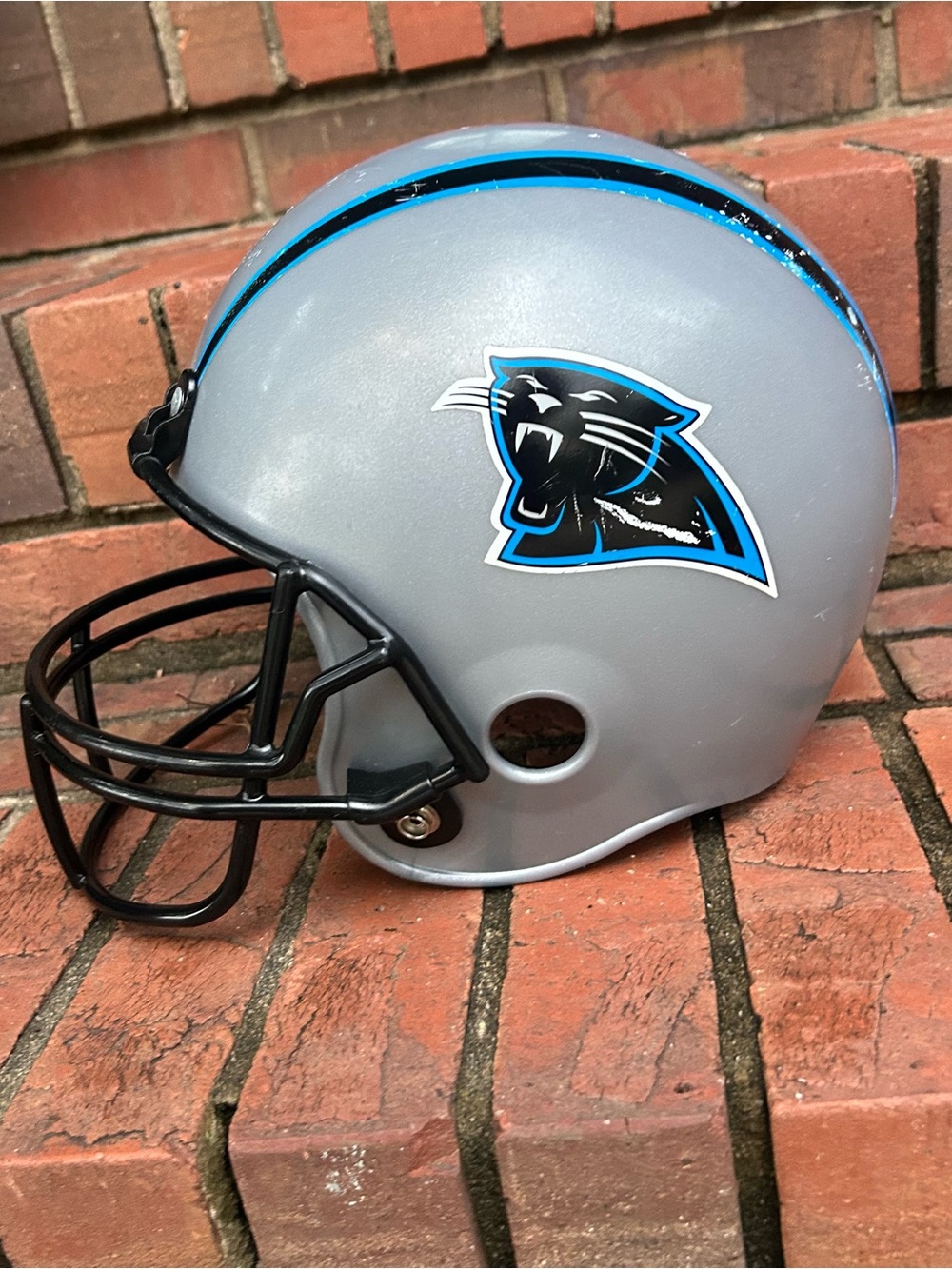 Franklin Carolina Panthers Kids Play Football Helmet